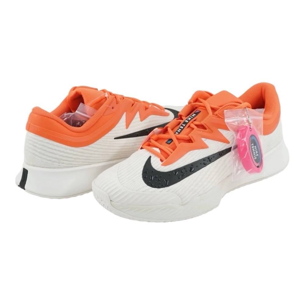Nike Vapor Pro 3 Sail Turf Orange White Tennis Shoes Men's 12 IB6558-100 RARE